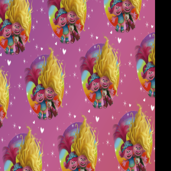 PAPEL COUCHE TROLLS GRANMARK 50X70 CM. E25 C1000